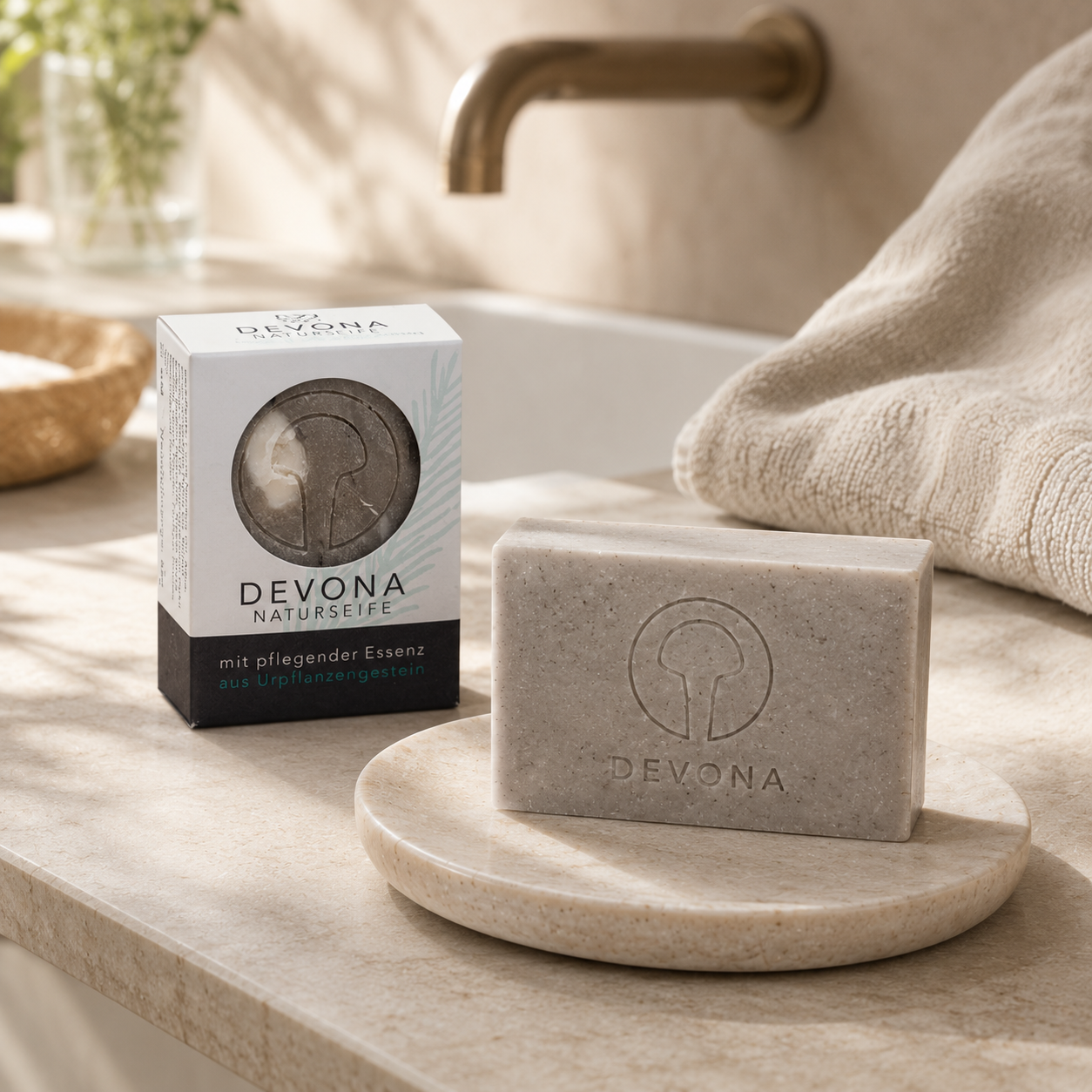 The Bar 100 g  - Handgeschöpfte Naturseife für Hand, Haar und Körper
